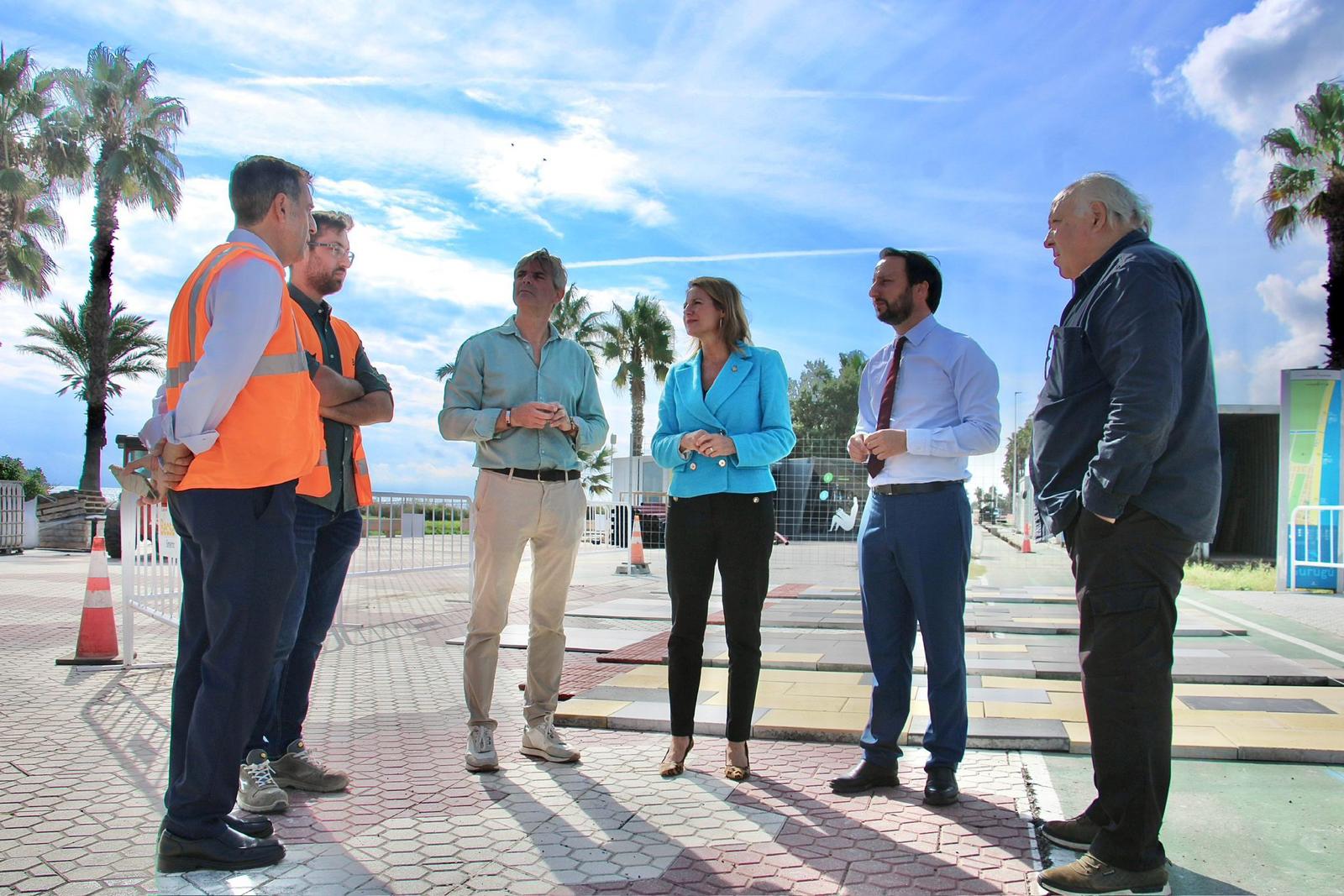 Carrasco: “La reforma de la avenida Ferrandis Salvador mejorará la imagen del litoral de Castellón convirtiéndola en el mejor escaparate turístico de la ciudad”