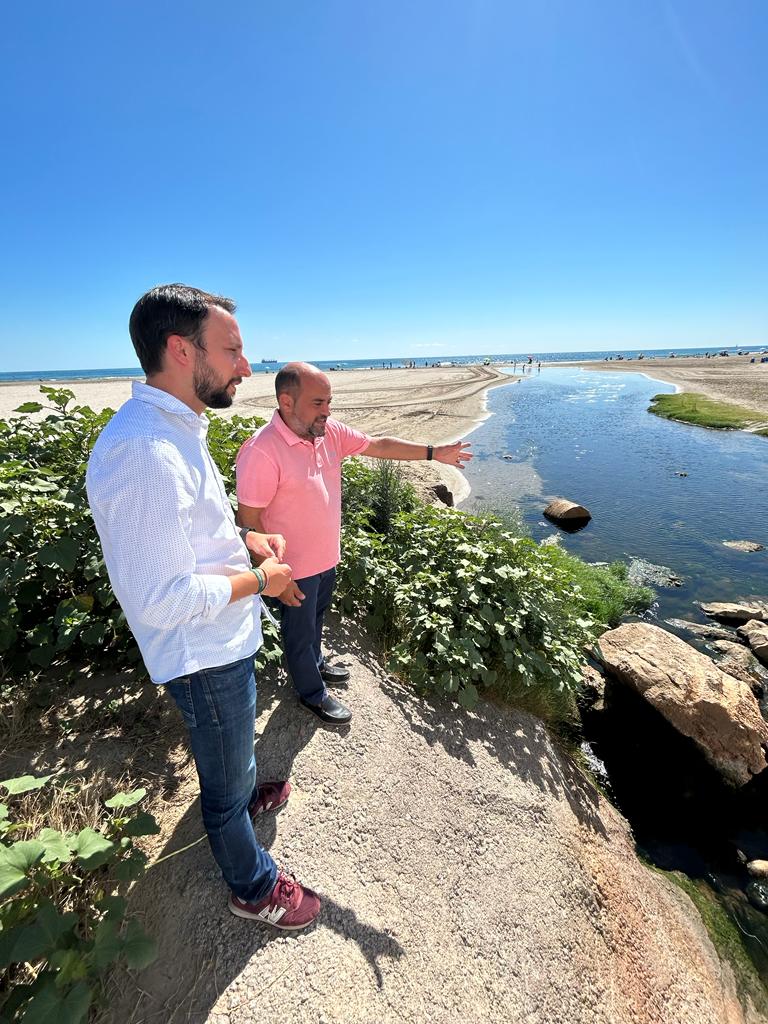 Castellón limpia el barranco de Fraga y el cauce del río Seco de cara a las fuertes precipitaciones de este fin de semana