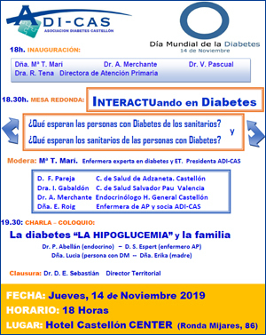 Celebración del Día Mundial de la Diabetes