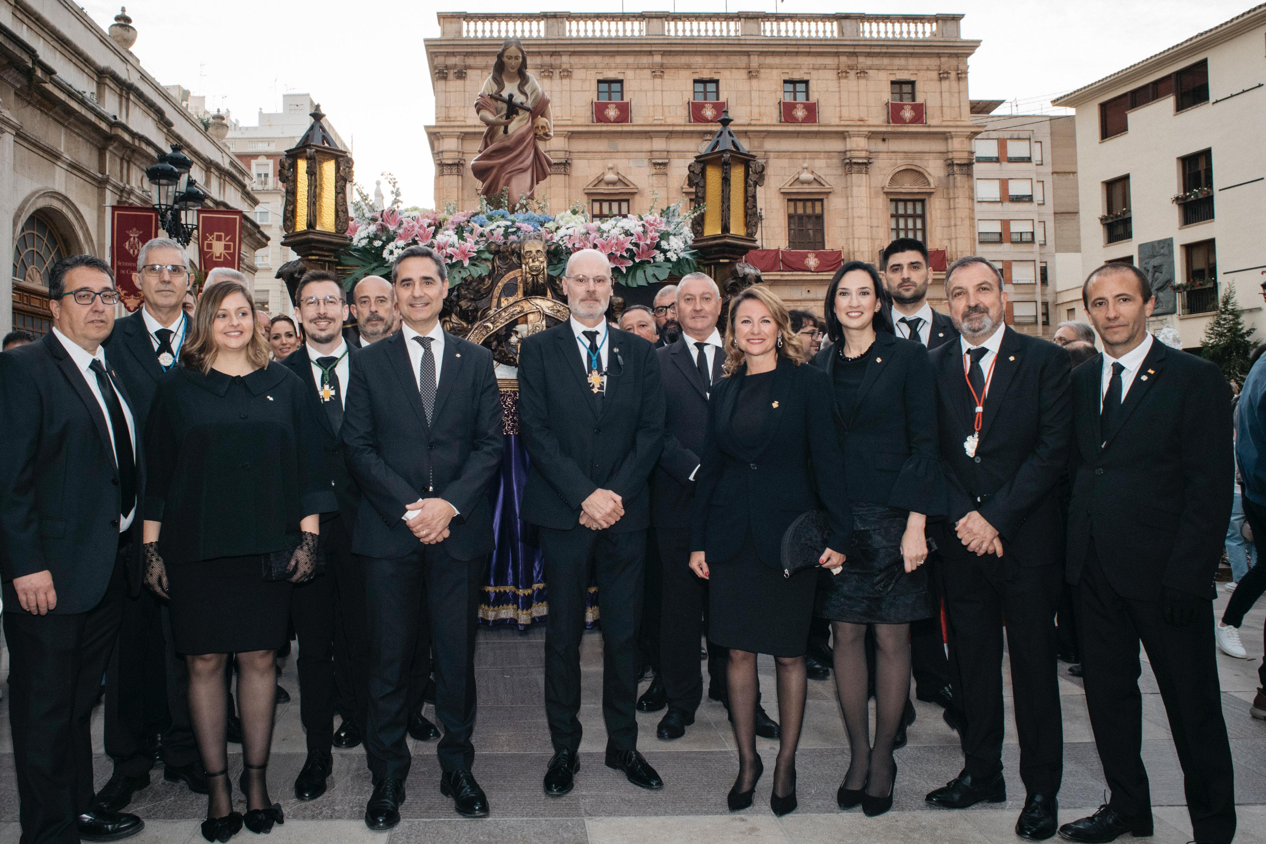 La multitudinària processó del Sant Enterrament enalteix la Setmana Santa de Castelló, Festa d'Interés Turístic Provincial