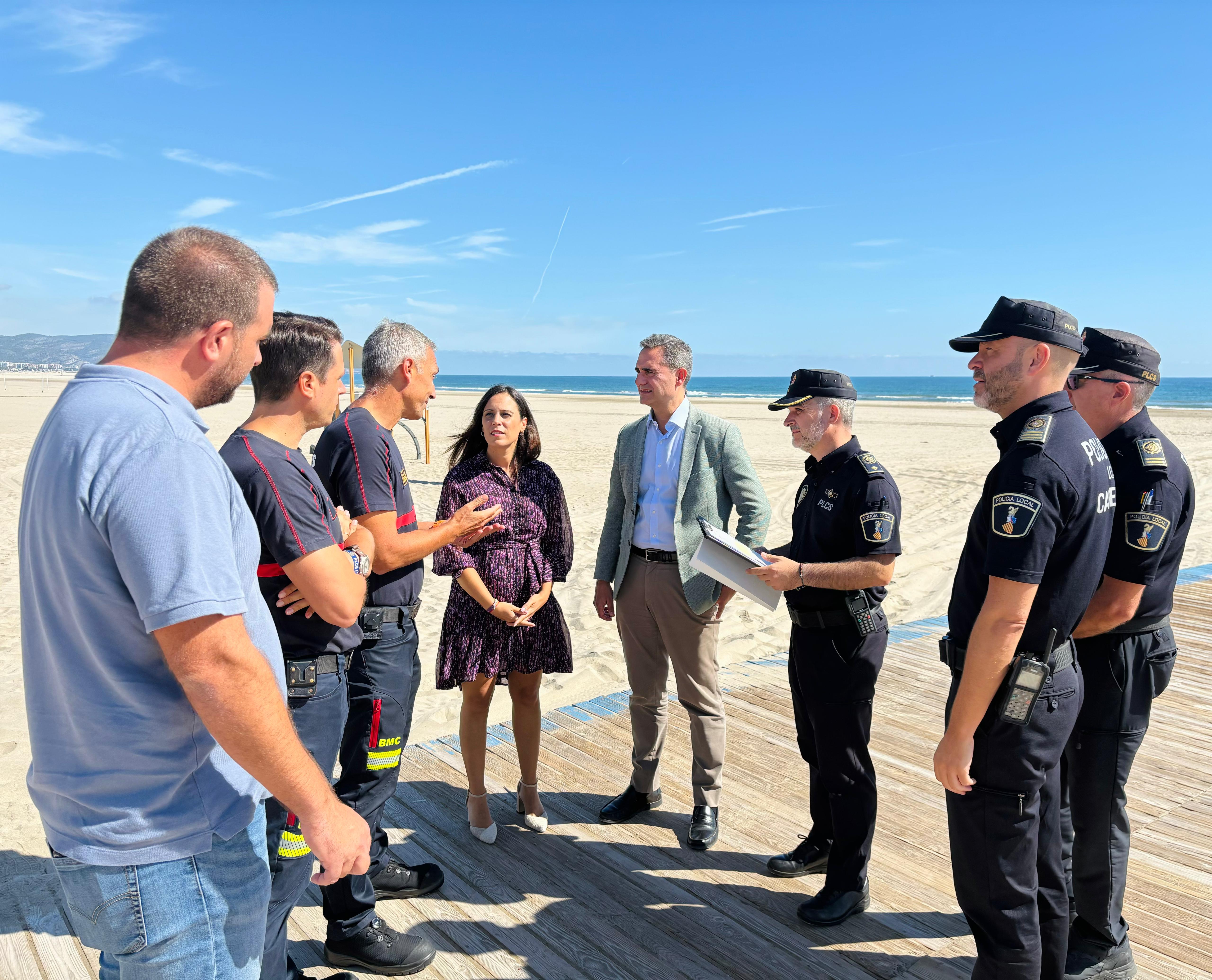 Castellón cierra la temporada de playas con casi el 50% de incidencias menos que el año pasado en materia de seguridad