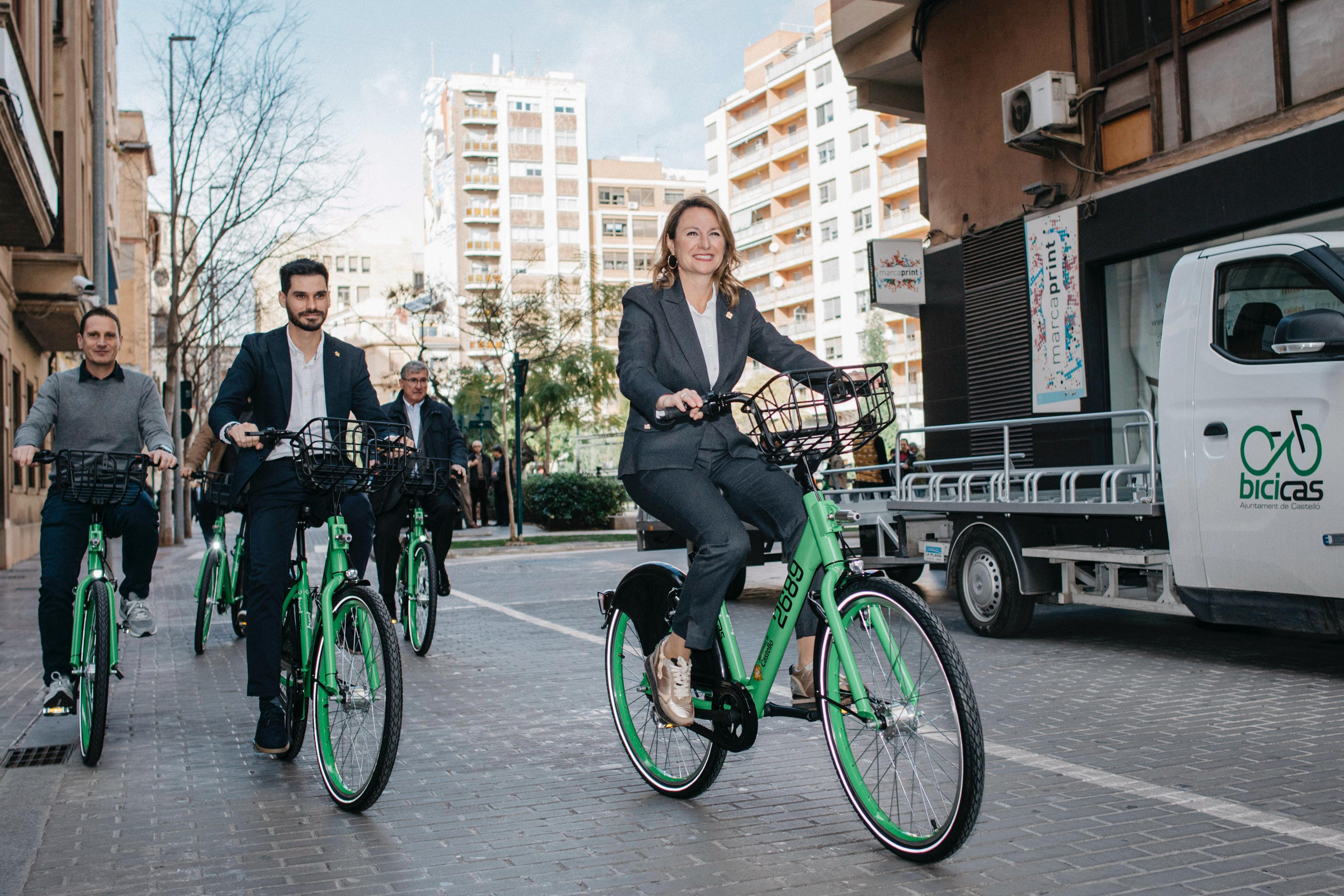 Castelló renova el servei Bicicas amb una flota de 500 bicicletes més modernes, accessibles i lleugeres