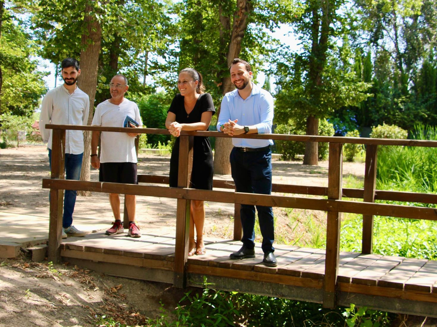 El equipo de gobierno recupera y pone en valor el Parque del Meridiano para un mayor disfrute de los vecinos de la zona y del resto de visitantes