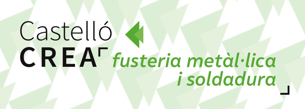 Cartel Cursos de Fusteria metàl·lica y soldadura