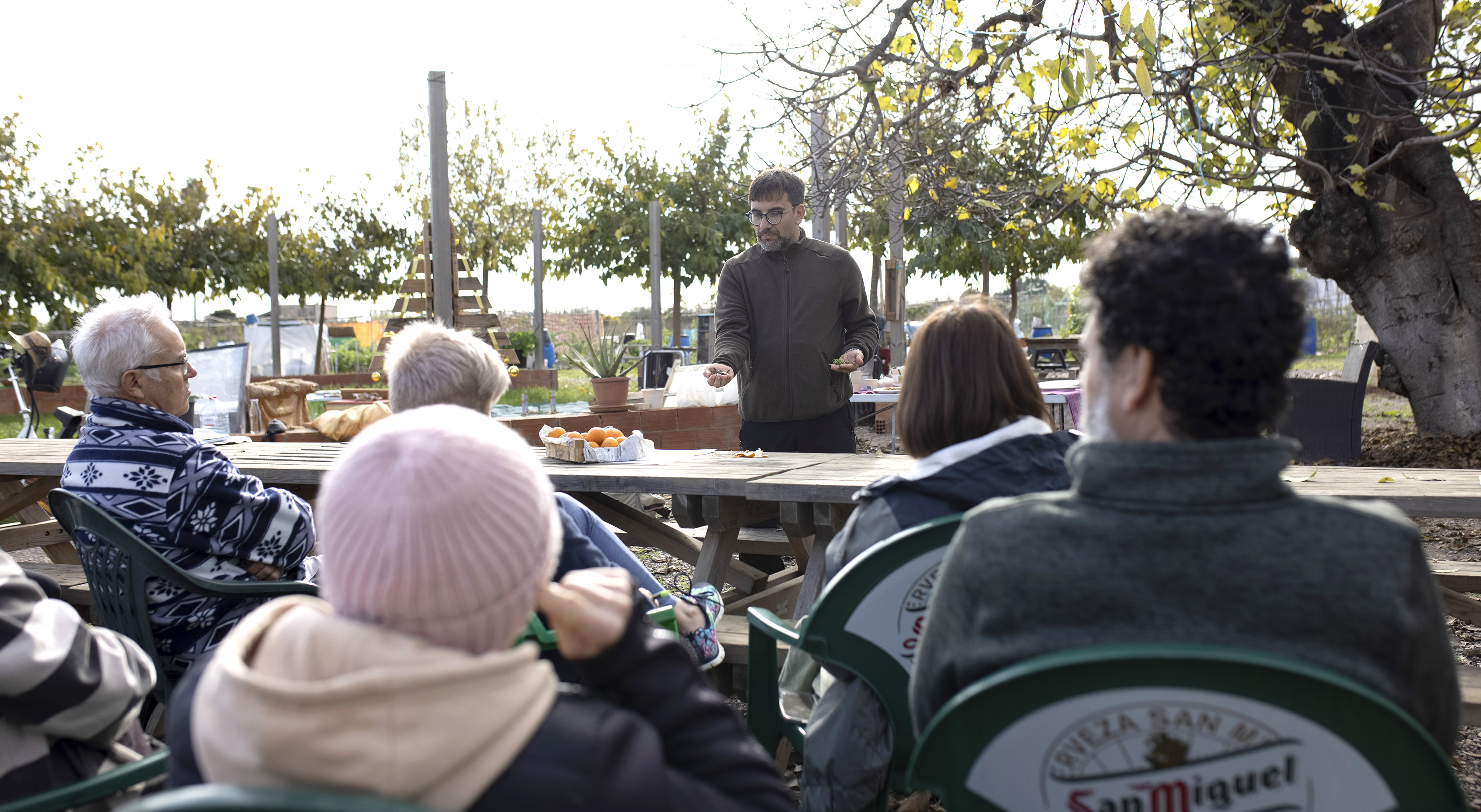 Castelló centra en febrero los talleres de dinamización en los huertos urbanos en el uso sostenible del agua