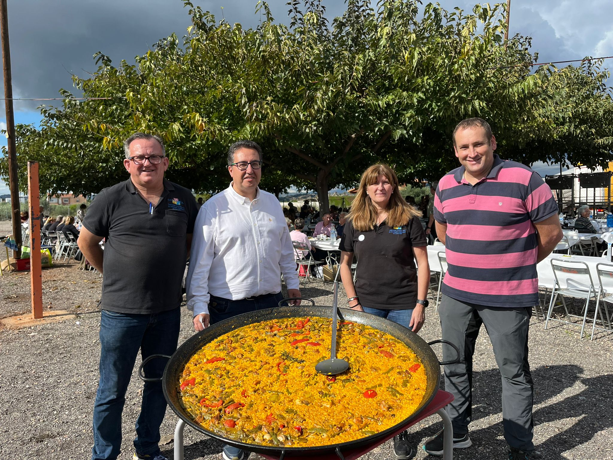 El edil de Barrios celebra el “Día del vecino Antonio Picazo” con la federación de vecinos COASVECA