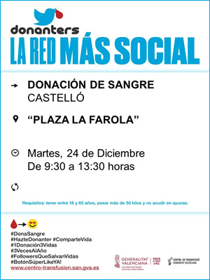 Donanters, la red más social