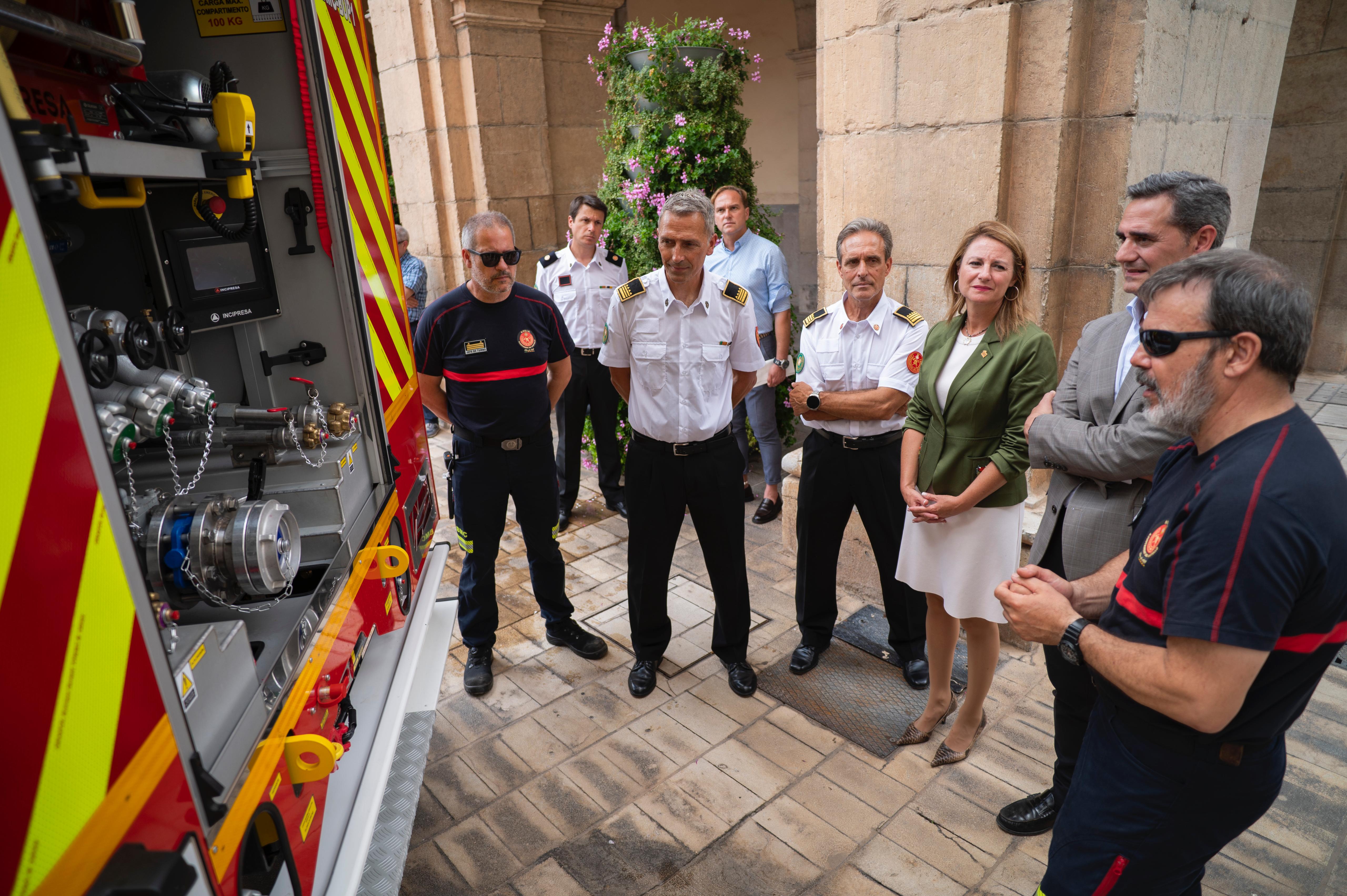 El Ayuntamiento de Castellón renueva un tercio de la flota del cuerpo de Bomberos con 8 vehículos nuevos