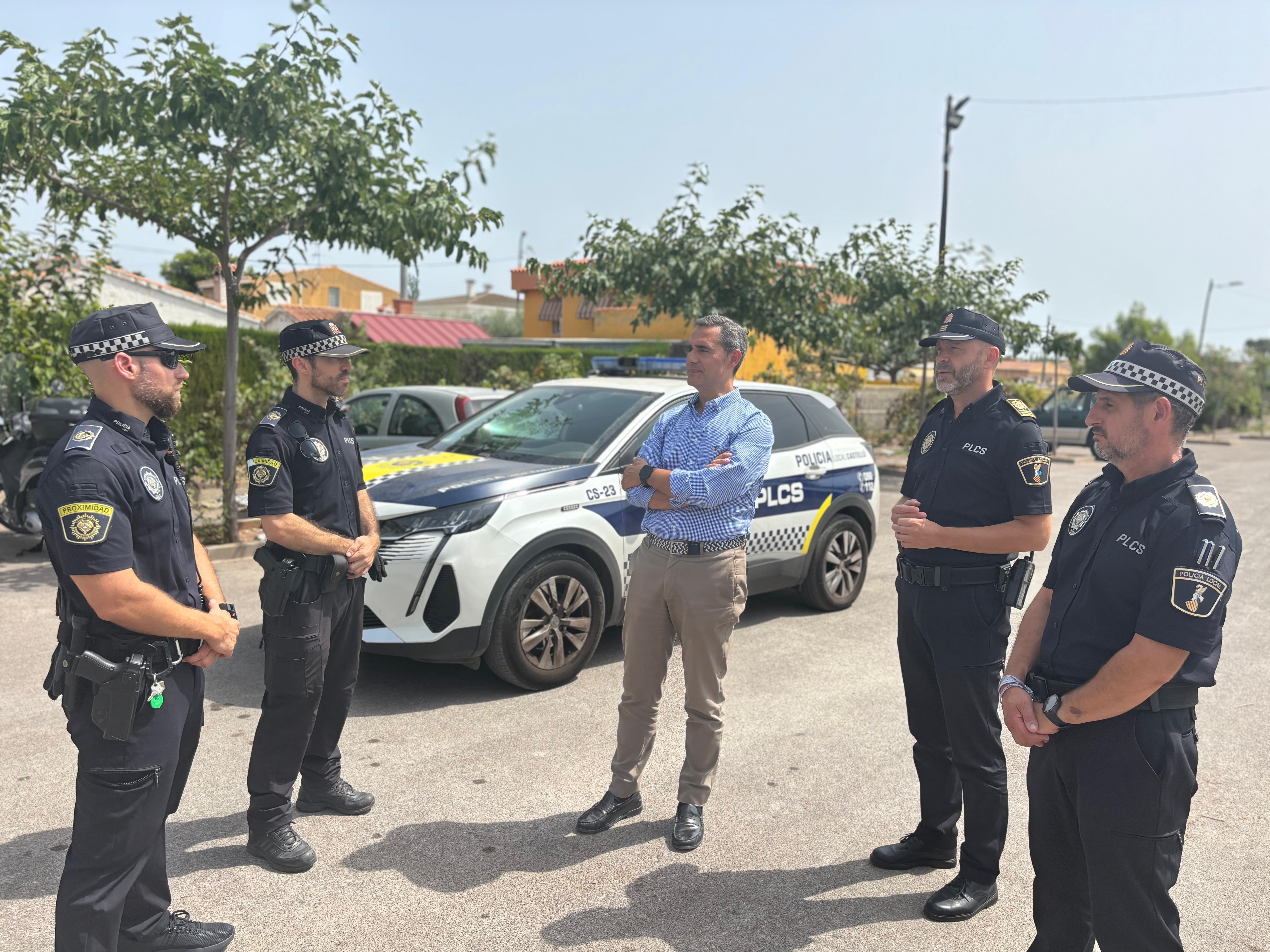 La Policia Local completa més de 200 vigilàncies en la Marjalería durant juliol i agost