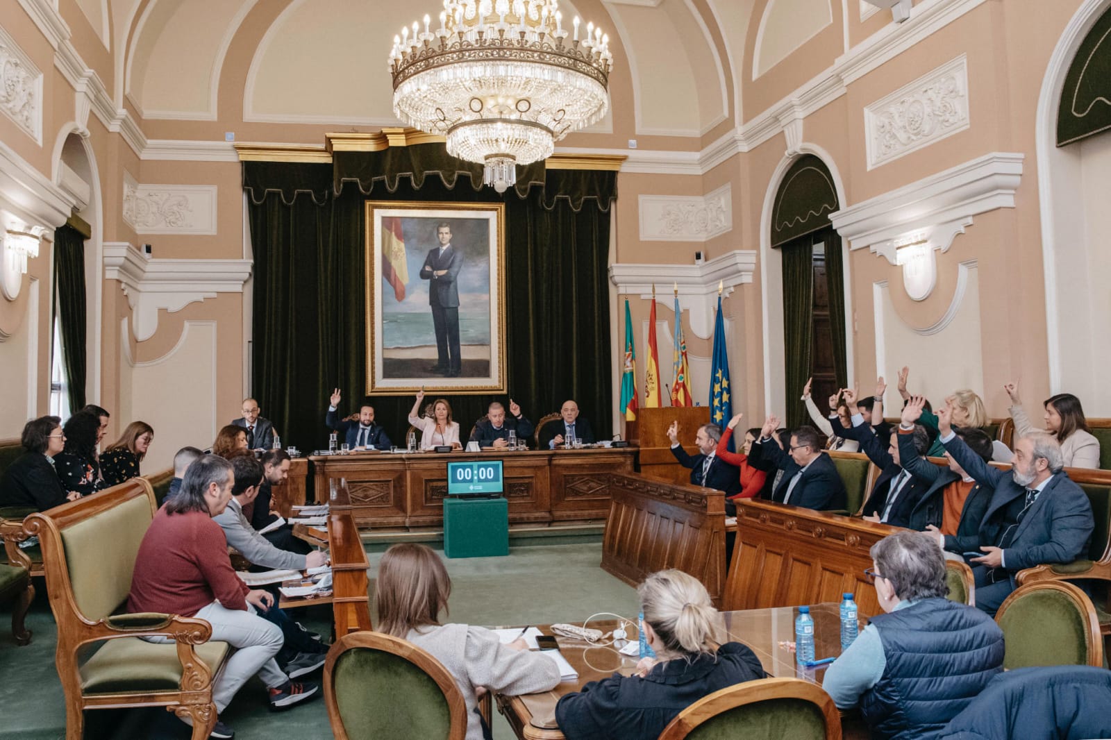 Carrasco: “El pressupost 2025 ha nascut de l'escolta activa per a millorar la qualitat de vida dels castellonencs i per a continuar complint amb la paraula donada”