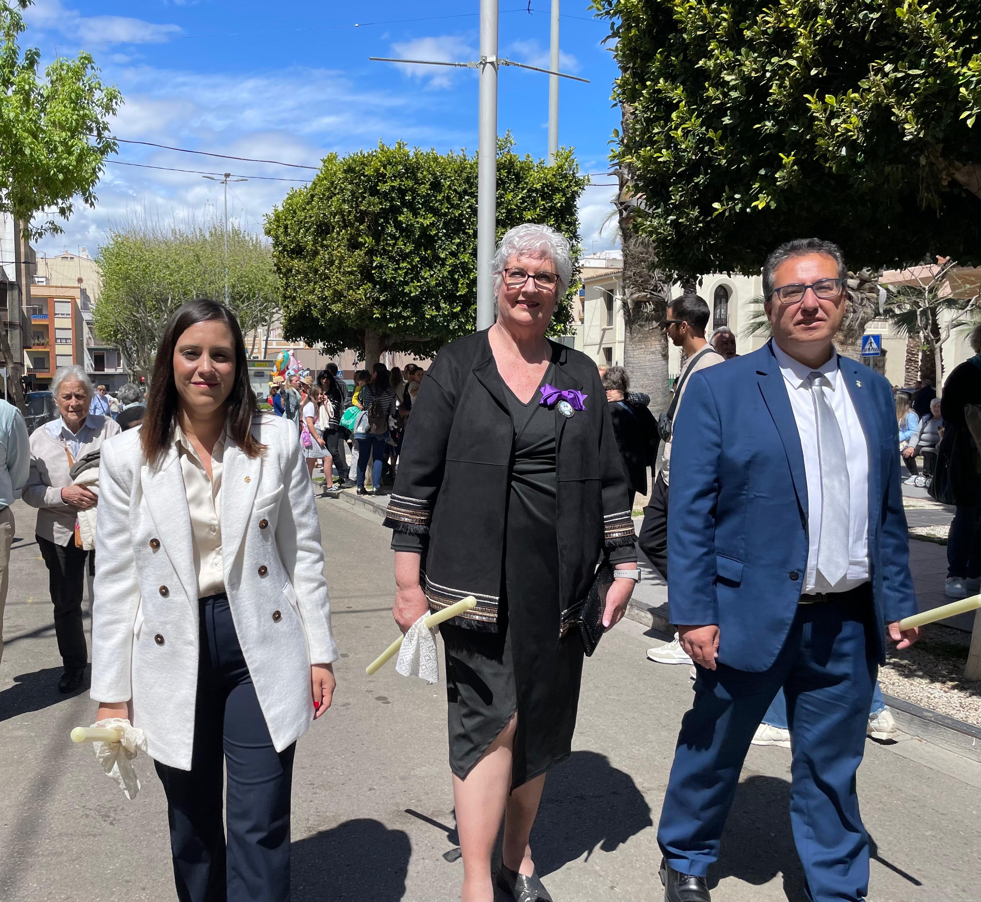 La tinenta alcalde del Grau participa en la tradicional processó de l’Encontre