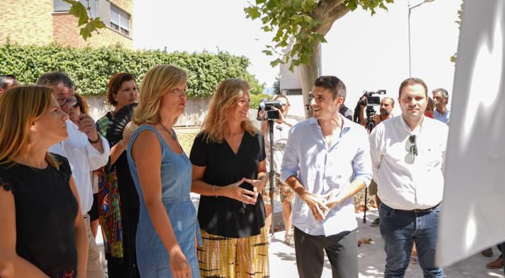 12-08-22 Marco, Alegria, Ribes y Lopez visitan las obras de la avenida Lidon 2.jpg